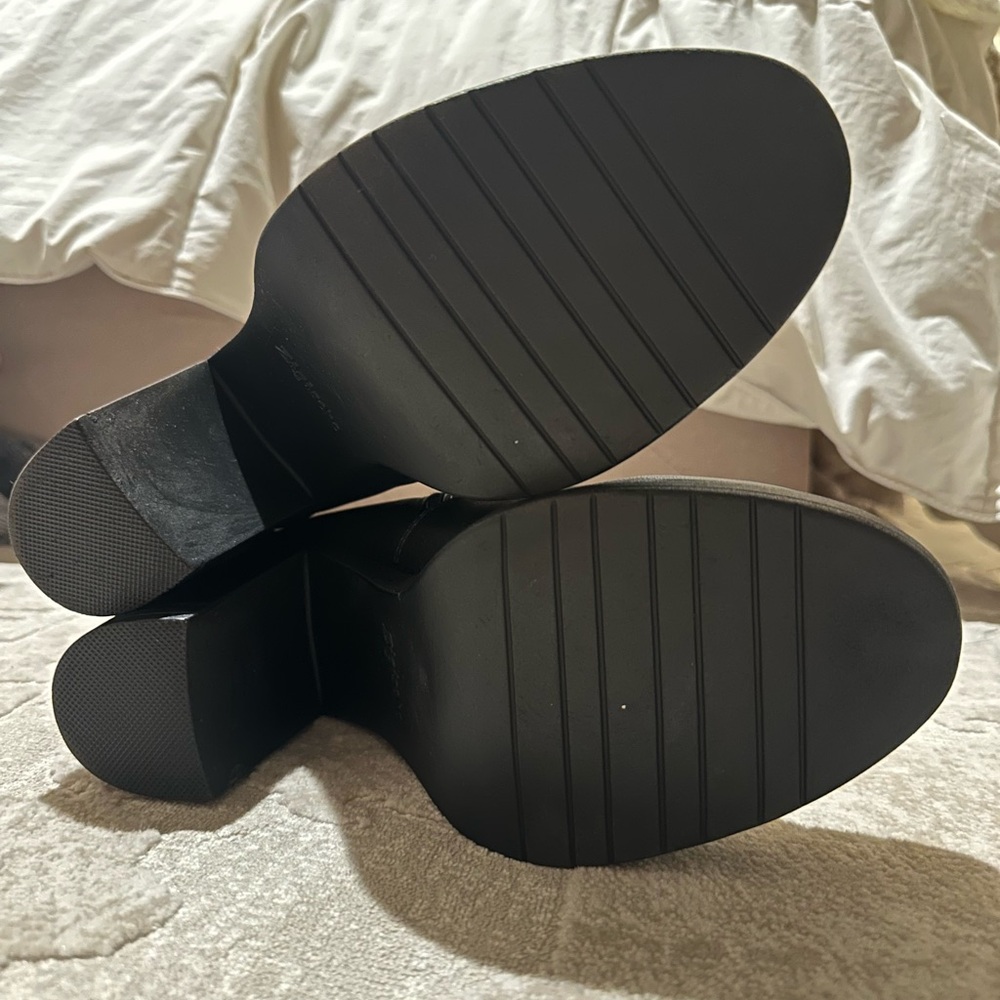 ZigiSoho Black Ankle Boots 10 - Picture 3 of 6